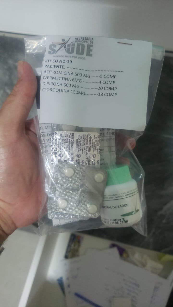 Fake news: governo desmente distribuição de “kits covid”
