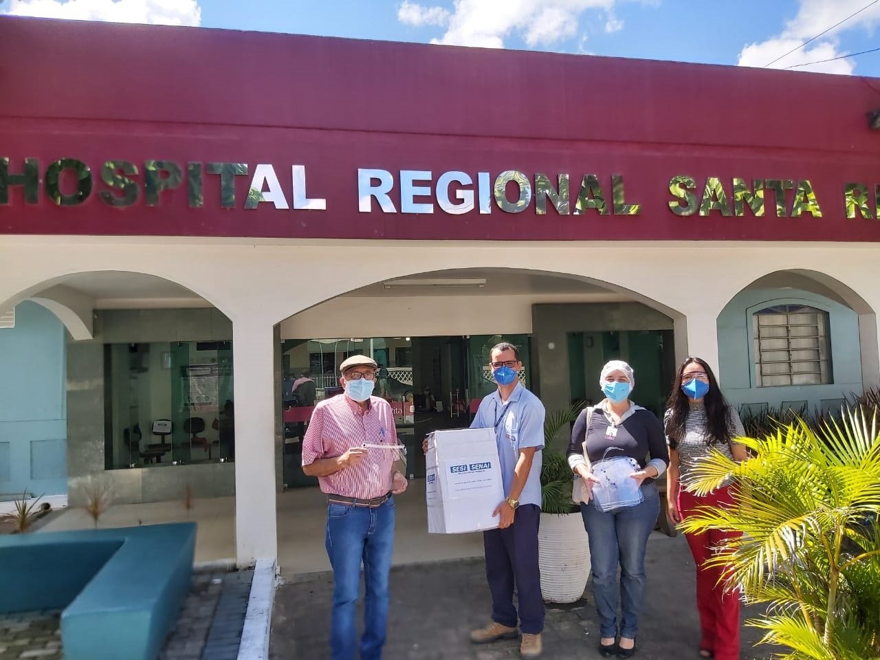 Senai deve doar 40 mil protetores faciais em Alagoas
