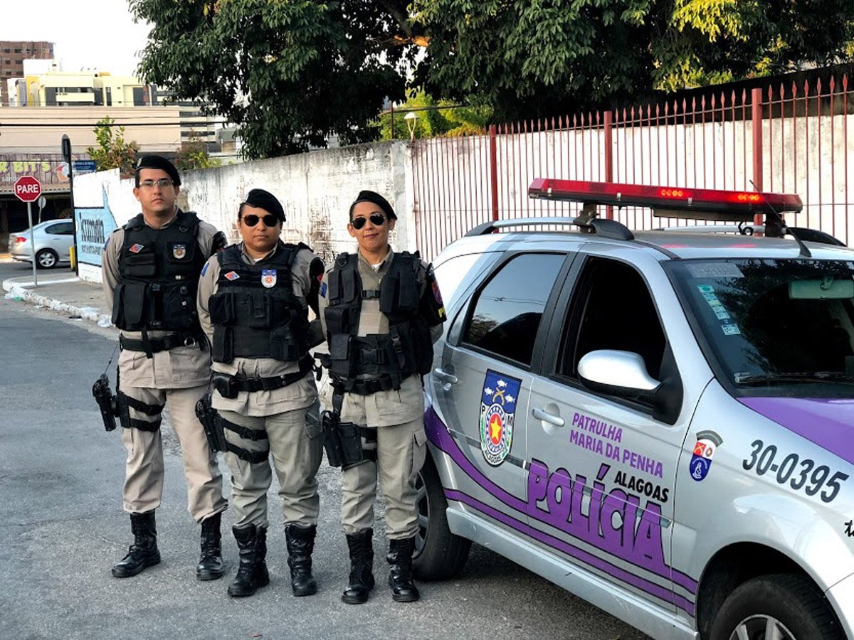 Patrulha Maria da Penha registra aumento de 425% no número de agressores presos em Alagoas