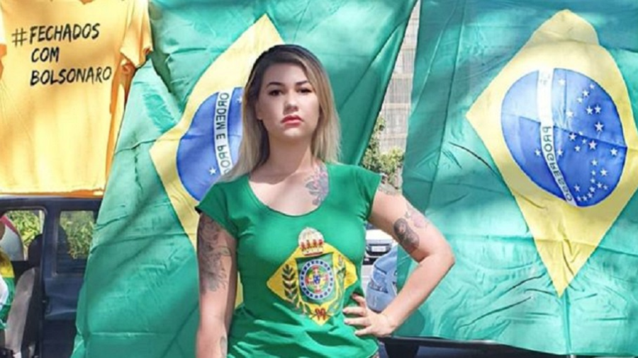 Sara Winter é presa após protestos antidemocráticos