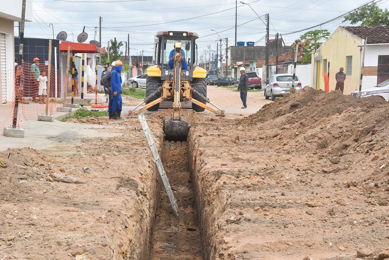Tabuleiro: trânsito será desviado para obras de saneamento