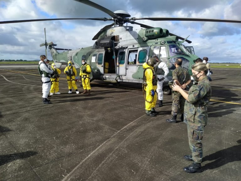 Tripulante de navio belga é resgatado em alto mar e internado na Santa Casa com suspeita de Covid-19