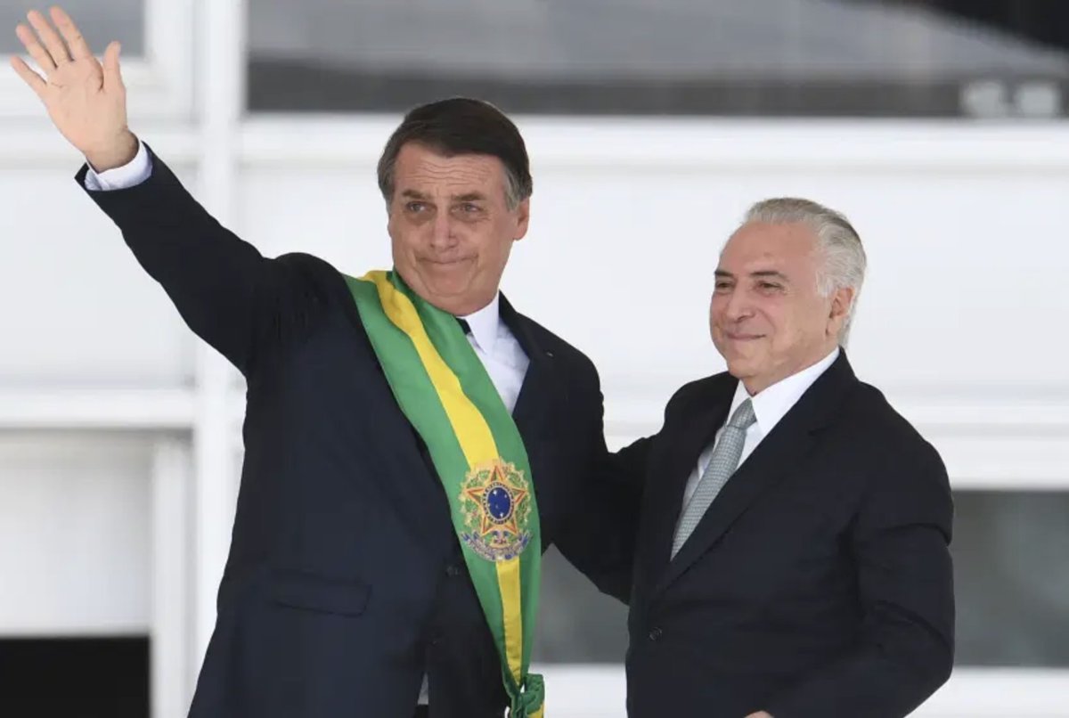Temer e Bolsonaro