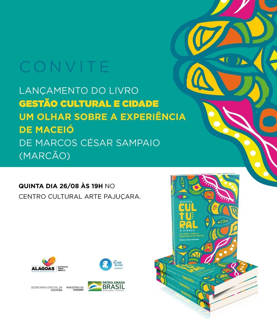 Livro sobre gestão cultural tem lançamento marcado