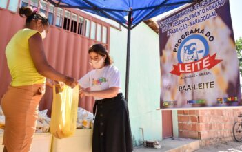 Prefeitura de Maragogi distribui leite com 41 famílias Ação foi realizada na comunidade barra velha