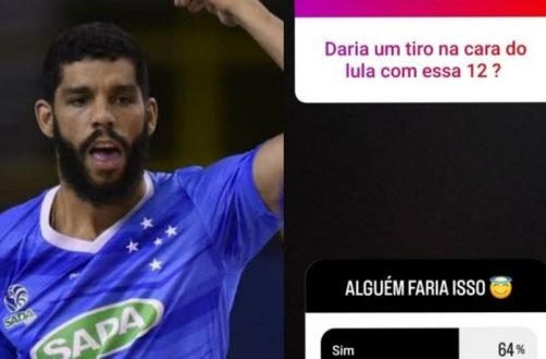 Governo aciona AGU por post de jogador de vôlei contra Lula