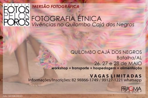 Roda de conversa imersão fotográfica, a fotografia étnica