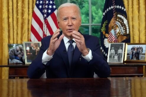 Senador vê desprendimento na renúncia de Biden
