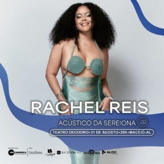 ‘Acústico da Sereiona’, turnê de Rachel Reis, acontece no final deste mês