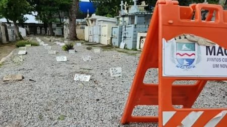 Biólogos pedem intervenção do Ministério da Saúde na crise dos cemitérios em Maceió