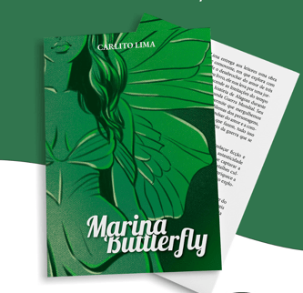 Carlito Lima apresenta “Marina Butterfly”, seu novo livro