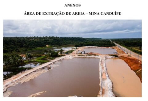 Empresa que fornece areia para Braskem é denunciada por extração predatória em Feliz Deserto