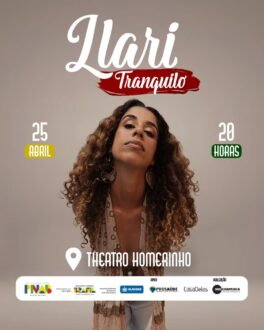 Llari leva novo show para o Homerinho