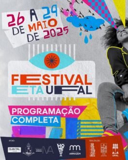 Festival da Escola Técnica de Artes da UFAL promove espetáculos no Jaraguá e oficinas no Centro com entrada Gratuita