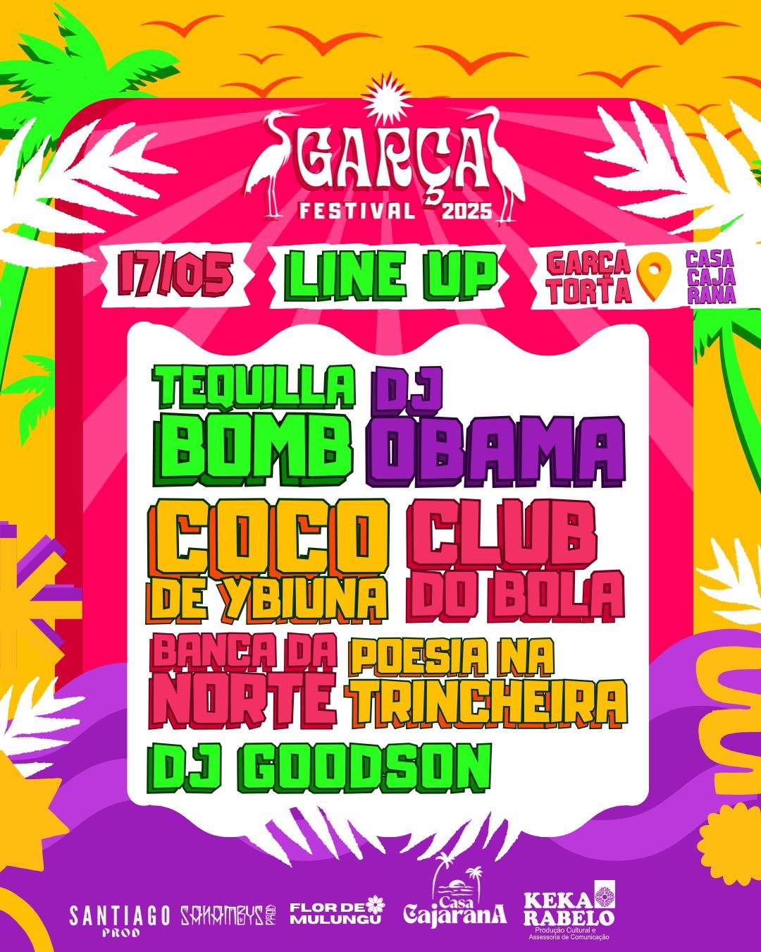 Garça Festival estreia com celebração da cultura alagoana em Maceió