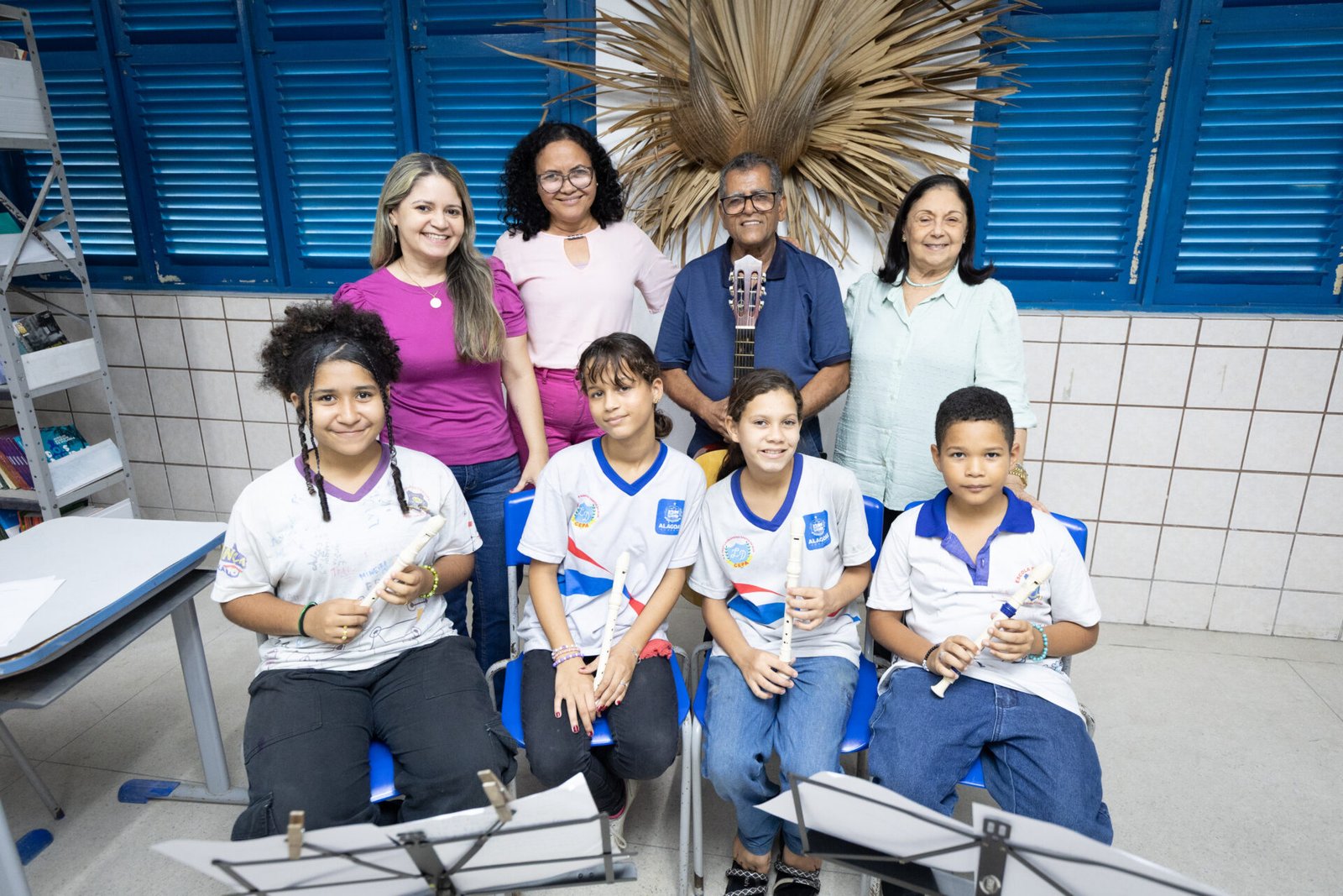 Projeto musical impulsiona ensino na Escola Estadual Laura Dantas