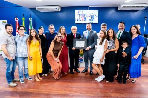 Câmara Municipal entrega Título de Cidadão Honorário de Maceió ao delegado Eduardo Maia