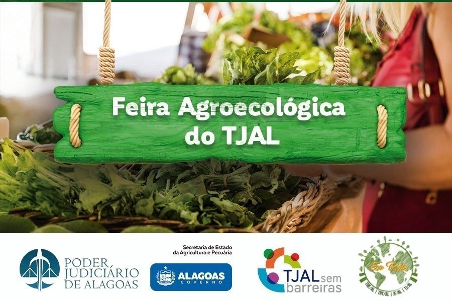 Feira agroecológica do TJAL terá distribuição de 600 mudas nesta quarta (18)