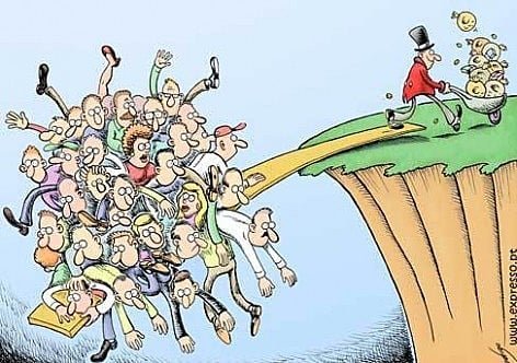 Apenas 1% domina o planeta enquanto bilhões lutam para sobreviver