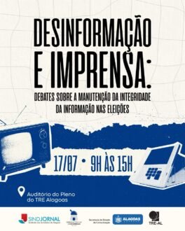Jornalismo e eleições: evento discute combate à desinformação em Alagoas