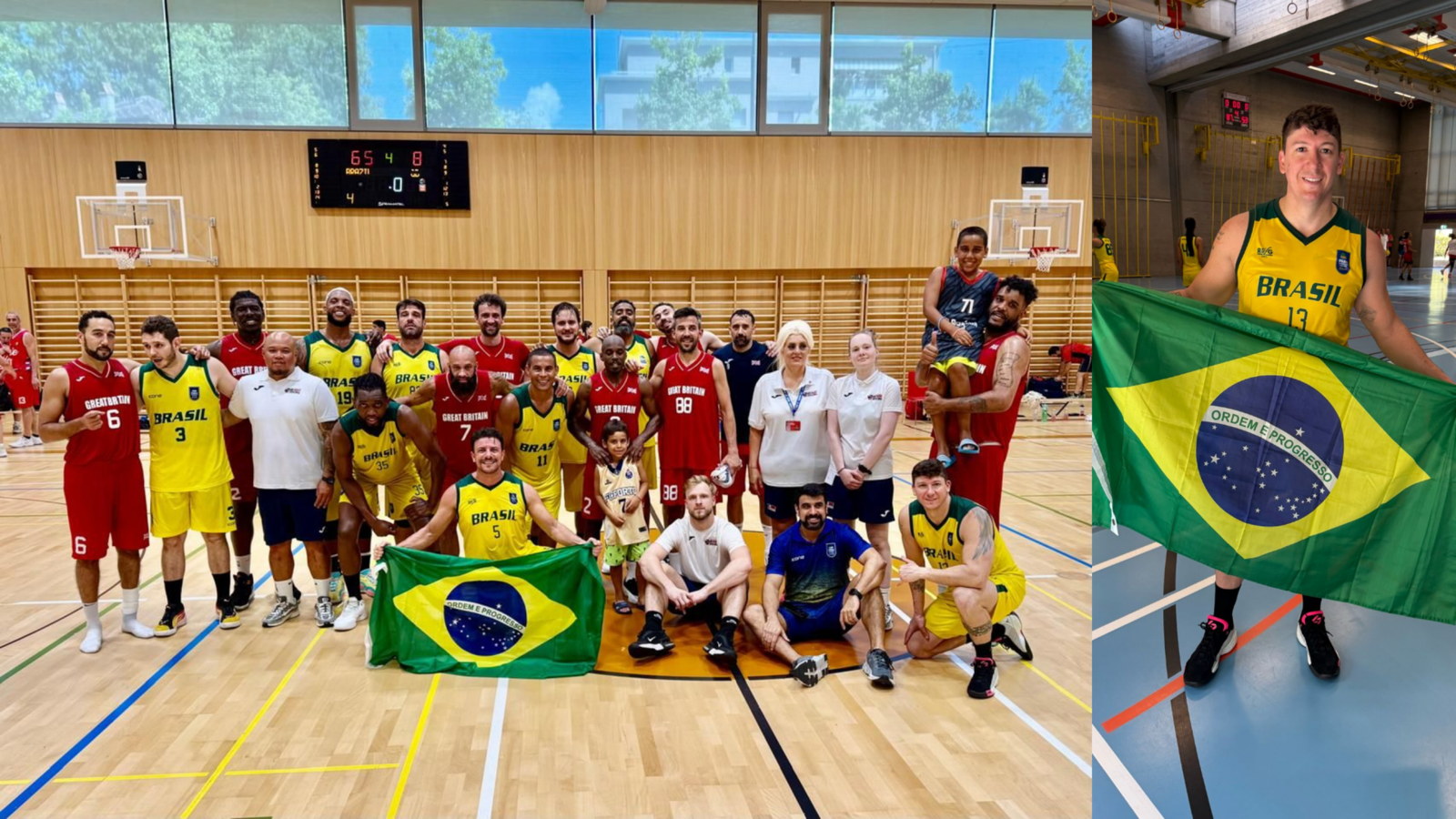 Atleta alagoano disputa Mundial de Maxibasketball com a Seleção Brasileira