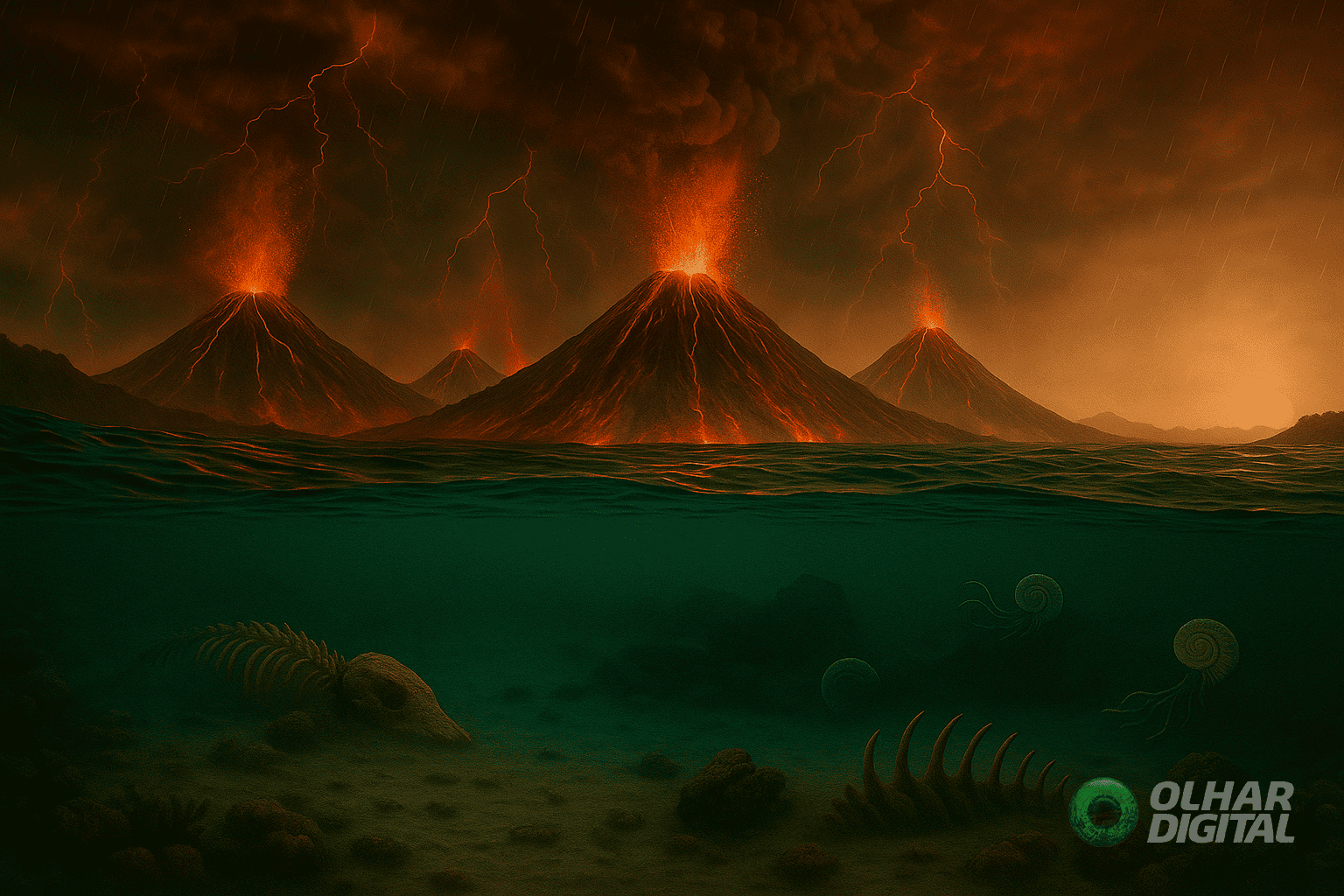 Terra virou uma “superestufa” e exterminou quase toda a vida na era mais quente da história
