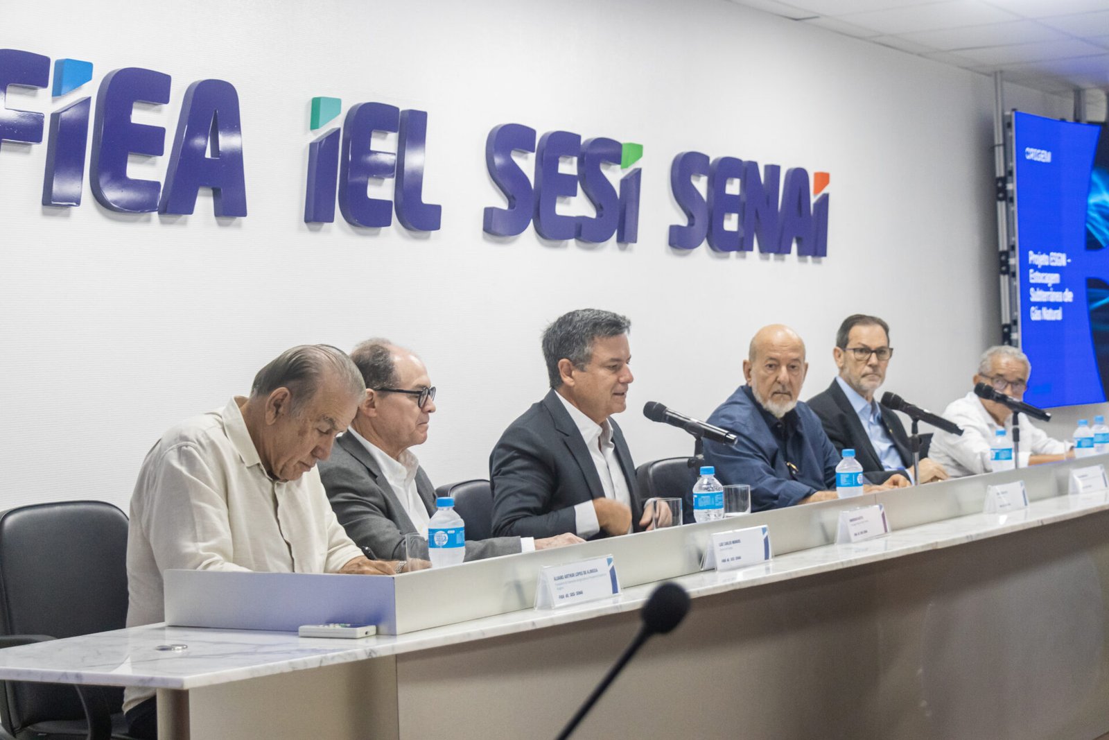 Origem apresenta projeto de estocagem de gás em reunião da diretoria da FIEA