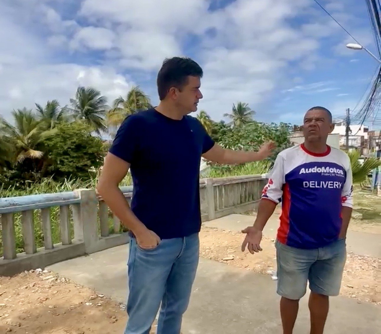 Dois mirantes, o mesmo abandono: Rui Palmeira denuncia descaso da Prefeitura de Maceió no Jacintinho