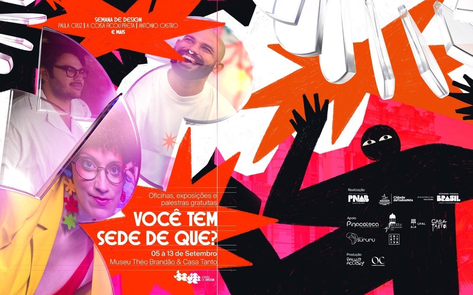 Maceió recebe primeira Semana de Design com programação gratuita e criativa