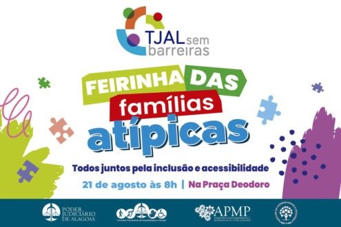 TJAL realiza Feirinha das Famílias Atípicas nesta quinta-feira (21)