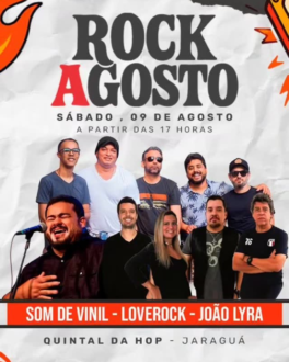Quintal da Hop recebe Rock a Gosto, evento que celebra a nostalgia musical, neste sábado (9)