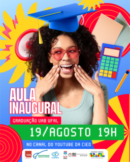 Ufal inicia semestre da graduação a distância com aula inaugural e 700 novos alunos