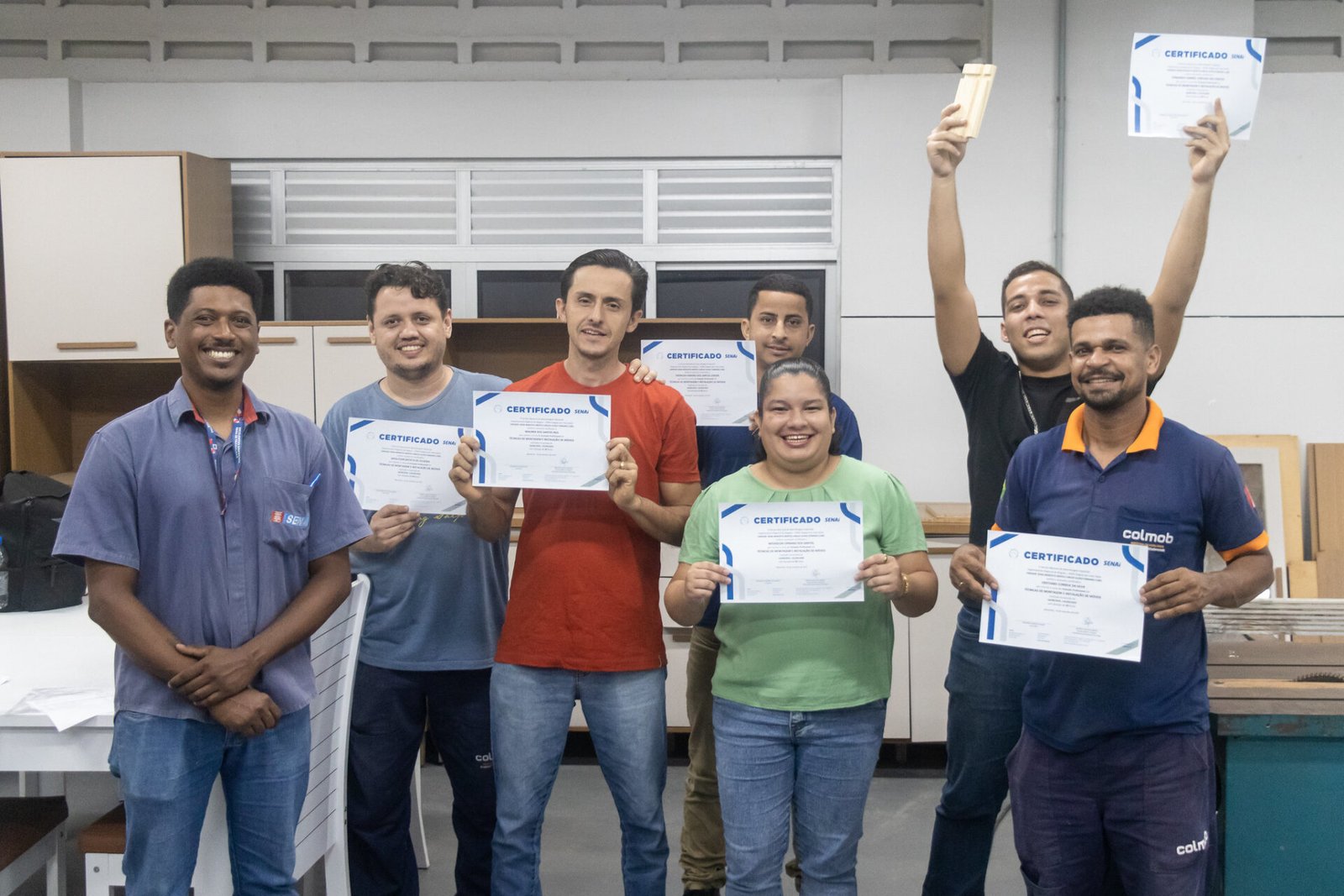 Turmas pioneiras de Marcenaria concluem cursos gratuitos em Maceió