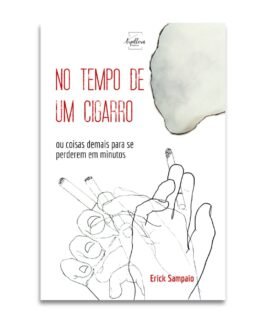 Erick Sampaio lança “No Tempo de um Cigarro”, seu primeiro livro de poesias, na Bienal do Livro de Alagoas
