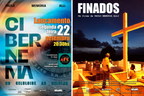 Lançamento do documentário “Finados” e do livro “Cibercinema: do Celuloide ao Celular”