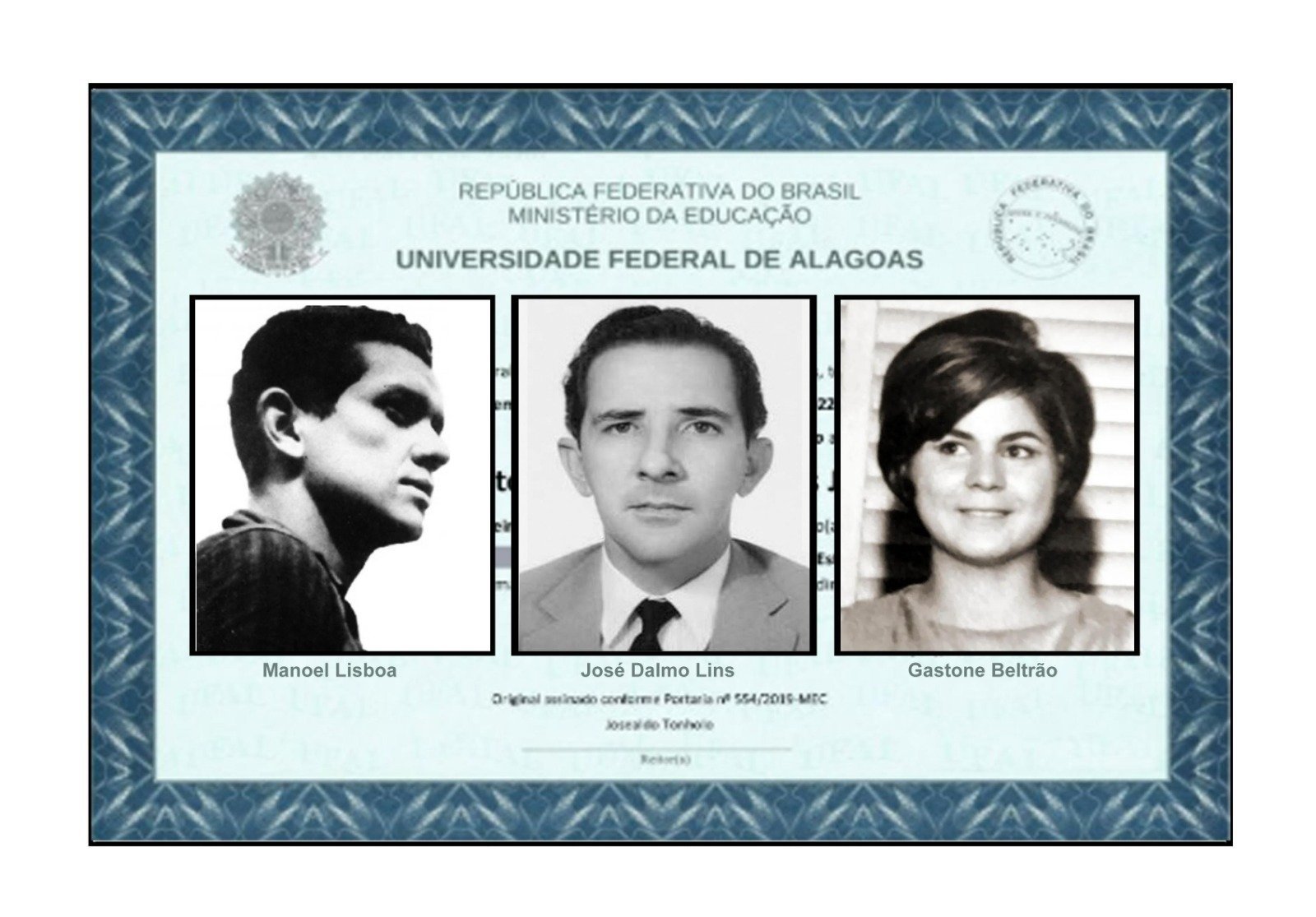 Ufal presta homenagem póstuma a estudantes assassinados pela Ditadura Militar