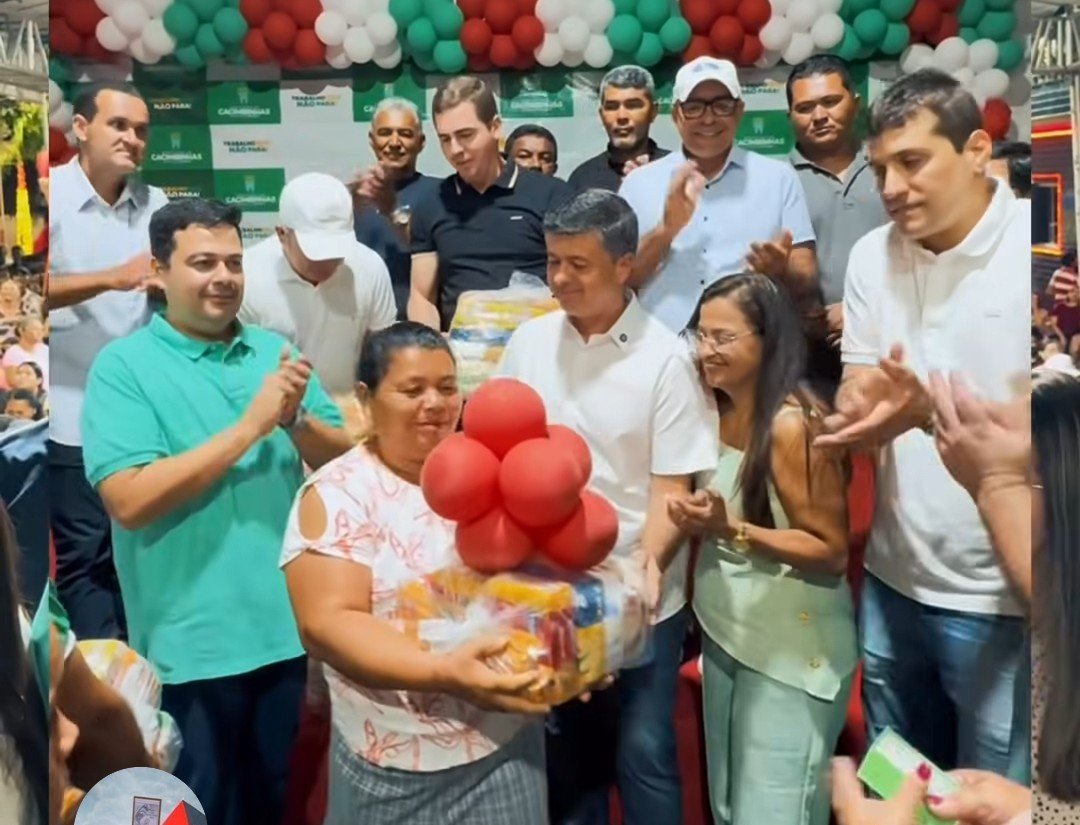 Cacimbinhas realiza Natal Sem Fome solidário, reunindo milhares de famílias na praça