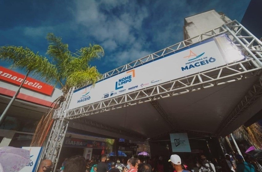 Feirão Limpa Nome acontece nos dias 4 e 5 no Calçadão do Centro de Maceió