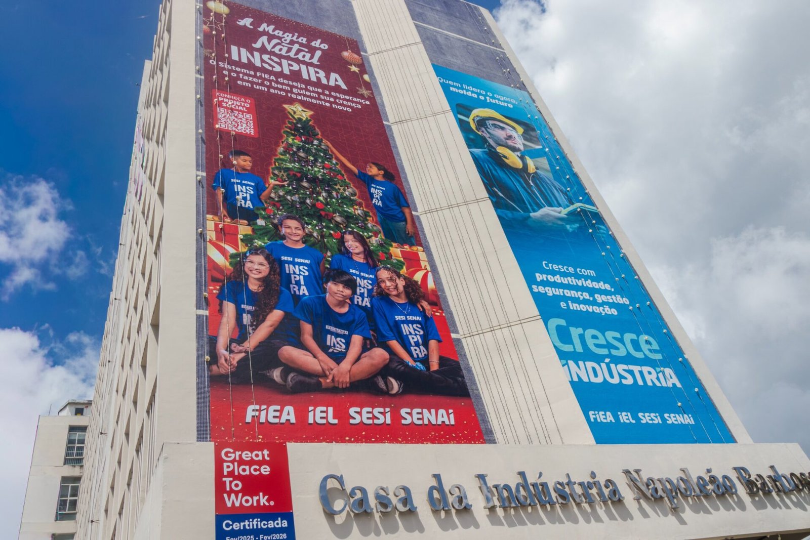 Campanha “O Natal Inspira” reforça cultura de voluntariado e empatia no Sistema FIEA