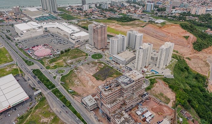 Área do Parque Shopping hoje