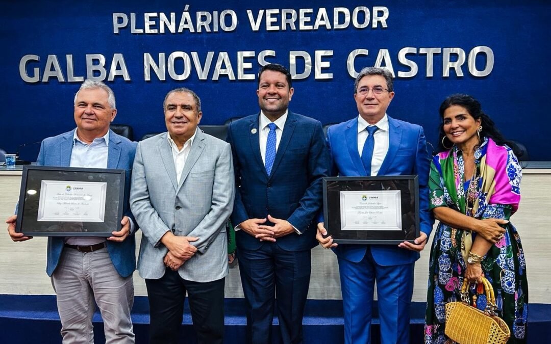 Câmara reconhece personalidades por contribuições ao desenvolvimento econômico de Maceió