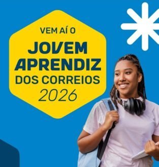 Correios abre inscrições para o Programa Jovem Aprendiz 2026