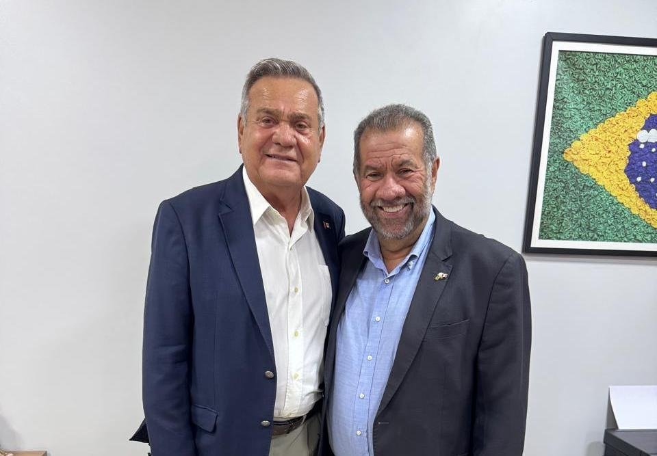 Lupi manifesta apoio à pré-candidatura de Ronaldo Lessa ao Senado em reunião em Brasília