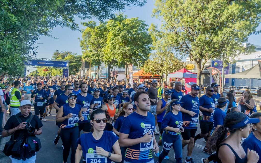 Corrida Nacional do SESI em Maceió já ultrapassa 1,5 mil inscritos e confirma grande adesão do público