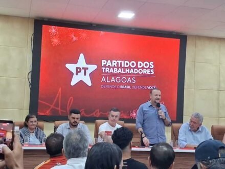 PT reforça palanque de Lula em Alagoas e projeta protagonismo na sucessão estadual