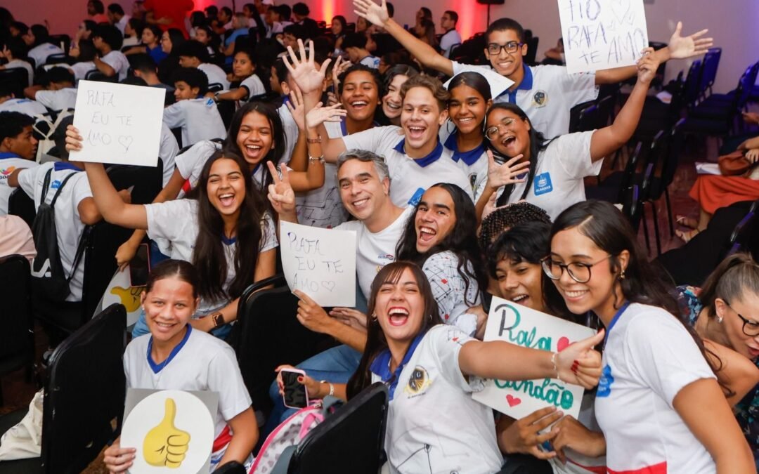 Programa idealizado por Rafael Brito contribui para queda histórica de 43% na evasão escolar