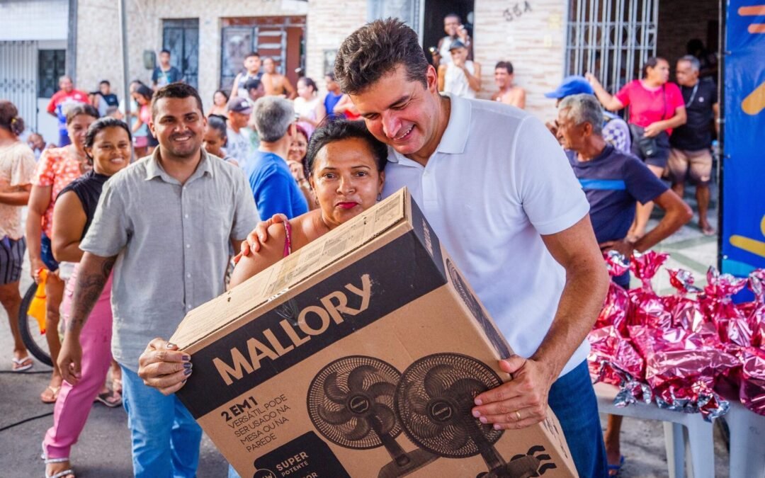 Rui Palmeira promove mais uma edição do projeto Bora com Rui no Jacintinho