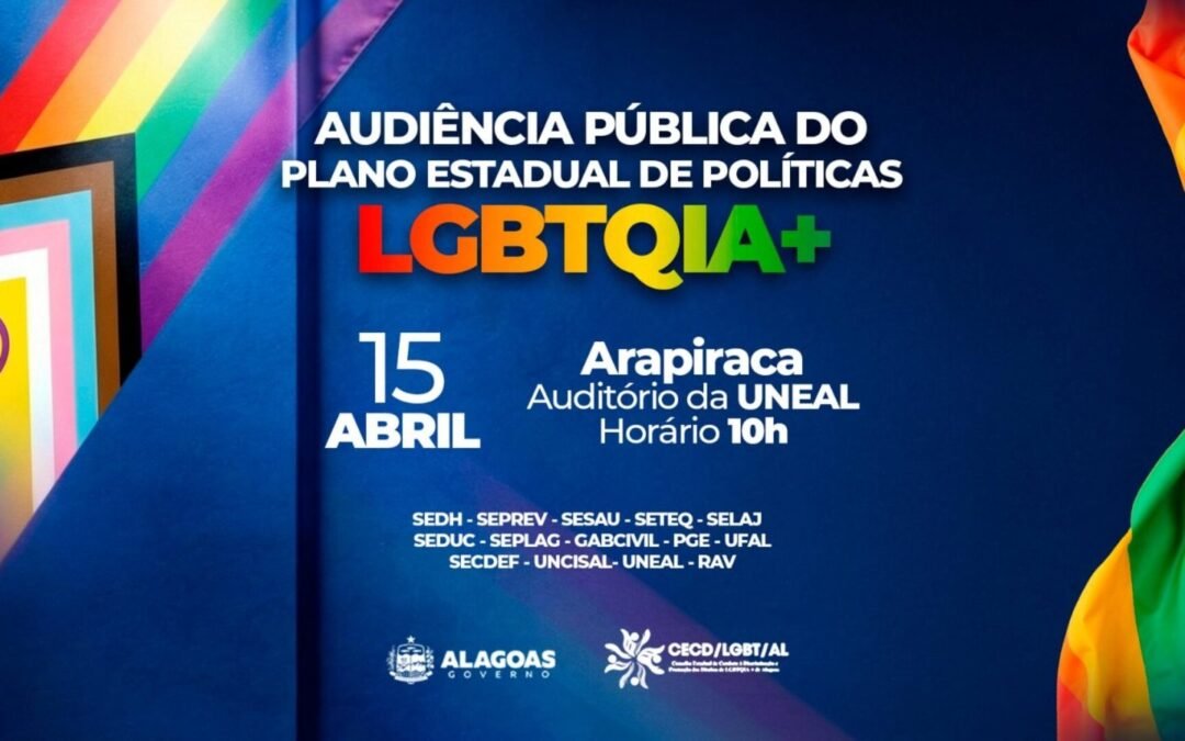Governo de Alagoas realiza audiência pública do Plano Estadual de Políticas LGBTQIA+