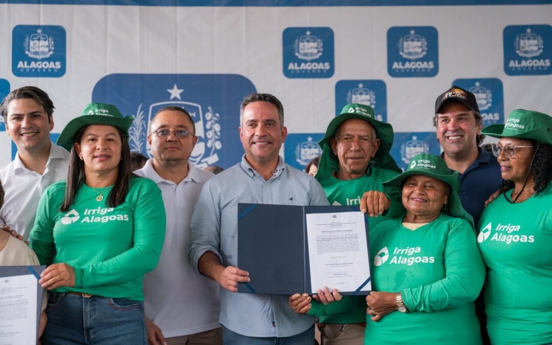 Governo de Alagoas lança programa de irrigação e anuncia investimentos em Santana do Ipanema