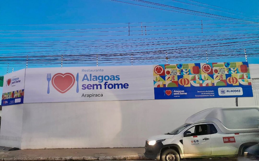 Arapiraca recebe restaurante popular do programa Alagoas Sem Fome
